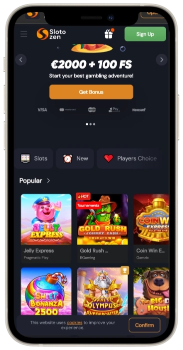 Slotozen Casino Mobile App